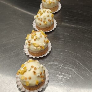 Petit four tropische vruchten 4 stuks