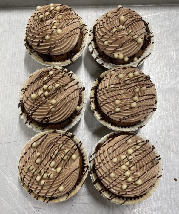 Chocolade muffins 2 stuks