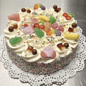 Kinder slagroomtaart