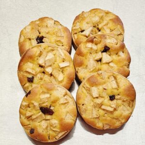 Appeltaart koeken 6 stuks