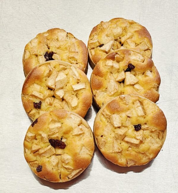 Appeltaart koeken 6 stuks